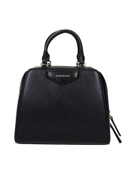 Givenchy Black Borse A Mano Antigona Cube Donna Pelle Nero