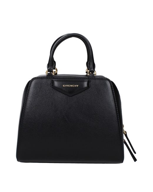 Givenchy Handtassen Antigona Cube Vrouwen Leer Zwart in het Black