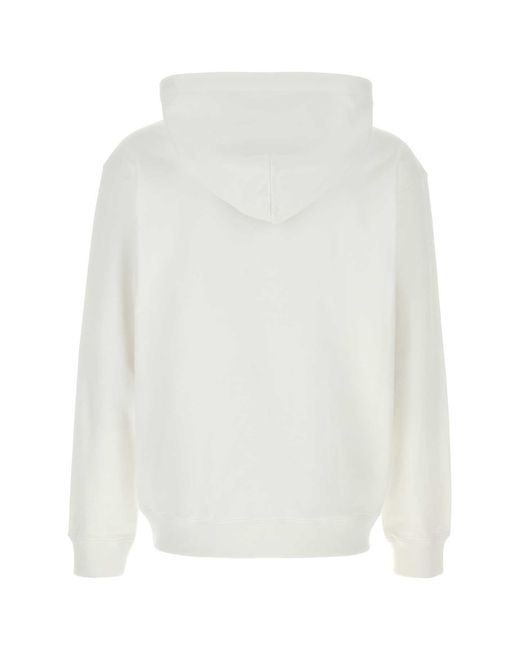 Gucci White Logo Hood Sweatshirt for men