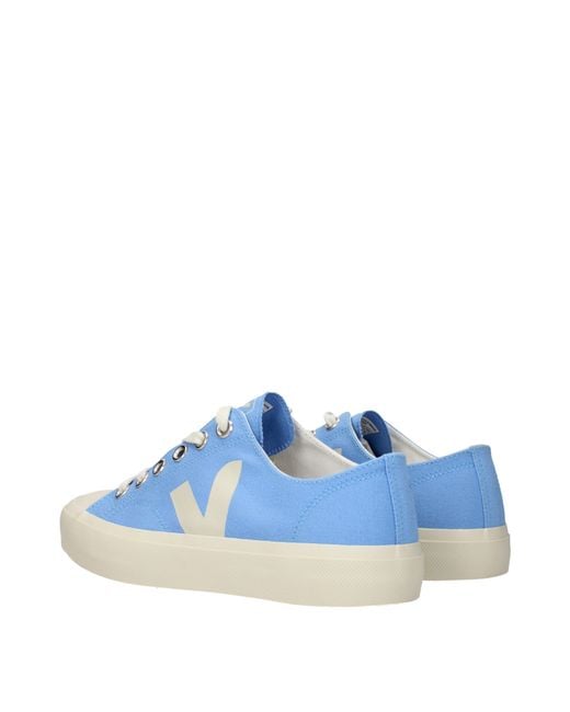 Veja Blue Esplar Canvas Sneakers