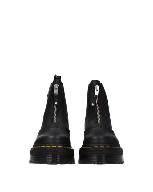 Dr. Martens Black Dr. Martens Stivaletti Jetta Donna Pelle Nero for men