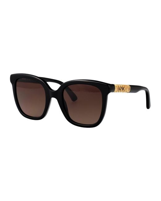 Moschino Brown Sunglasses