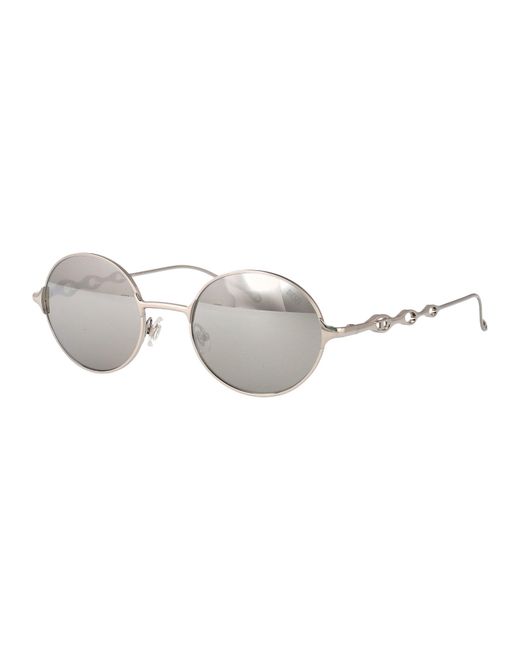 DIESEL Gray Sunglasses