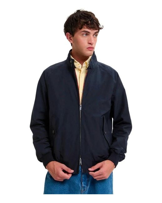 Baracuta Blue G9 Harrington Dark Bomber Jacket