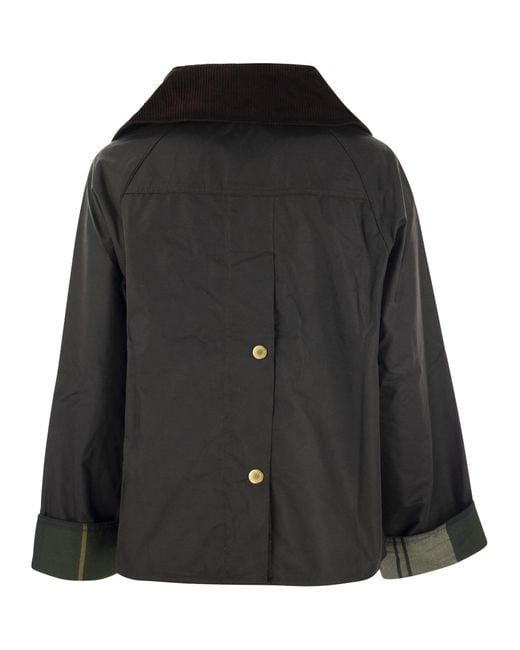 Barbour Black Catton - Waxed Jacket