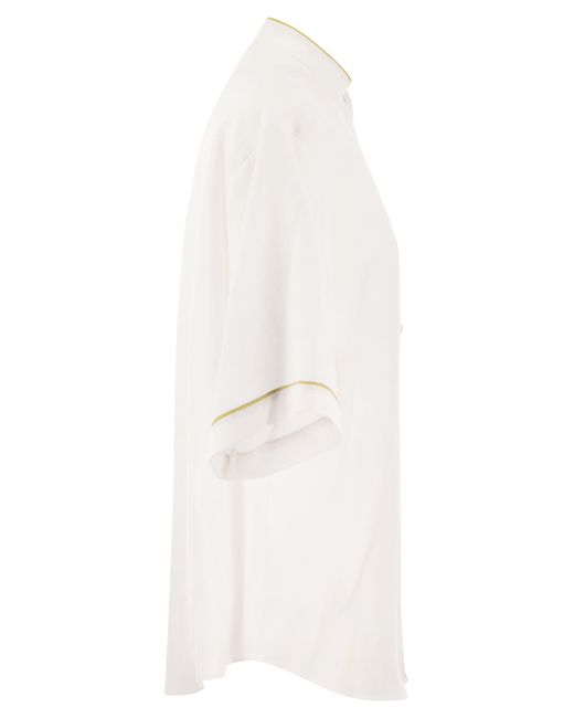 Camicia di lino di Fabiana Filippi in White