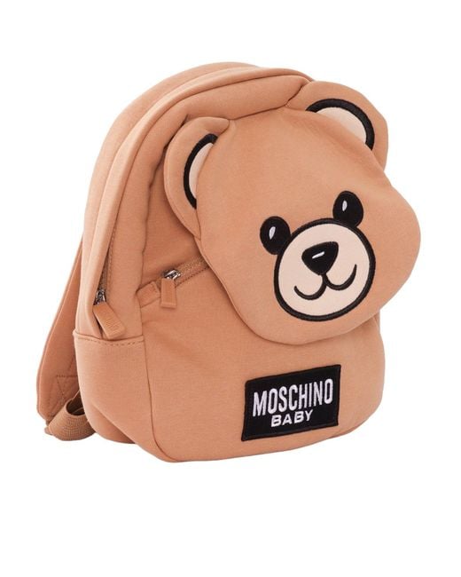 Moschino Pink Backpack Cotton Polyester