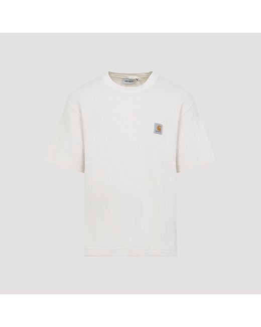 Carhartt White Nelson Waffle T Shirt