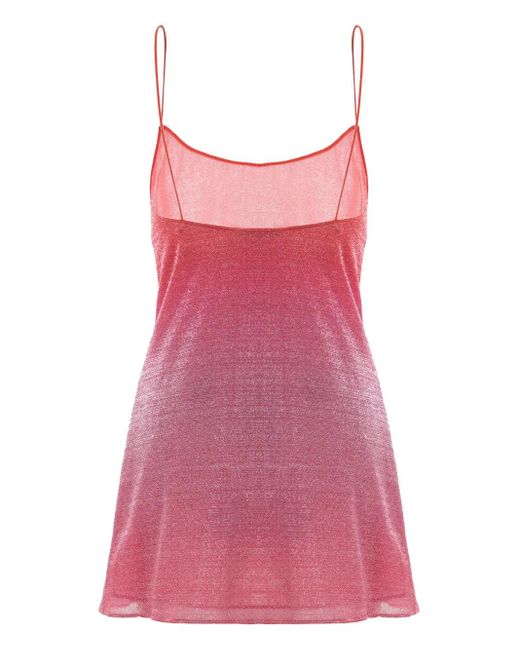 Vestido corto de Lumière Shade Oseree de color Pink