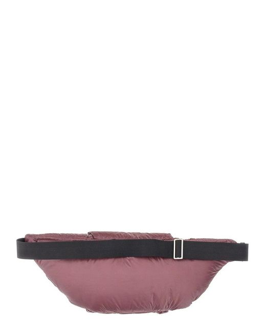Jil Sander Purple Padded Pouch