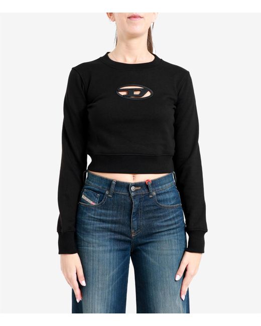 DIESEL Black Sweaters