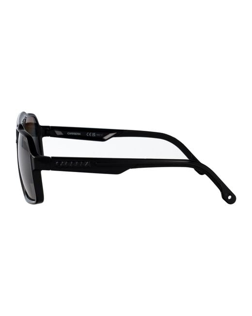 Carrera Black Squared Sunglasses C Sport 03/S 807 for men