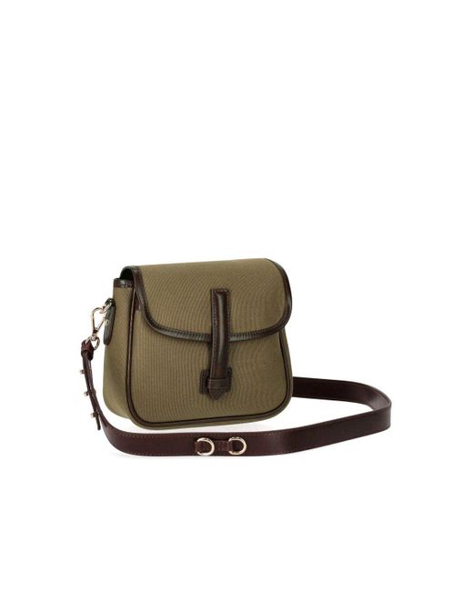 Weekend by Maxmara Green Gap Bronze Crossbody Bag