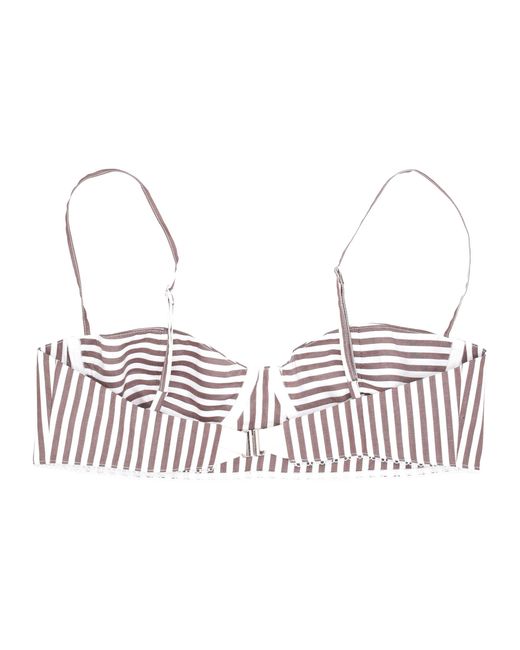 LA ROSE White Cotton Bralette