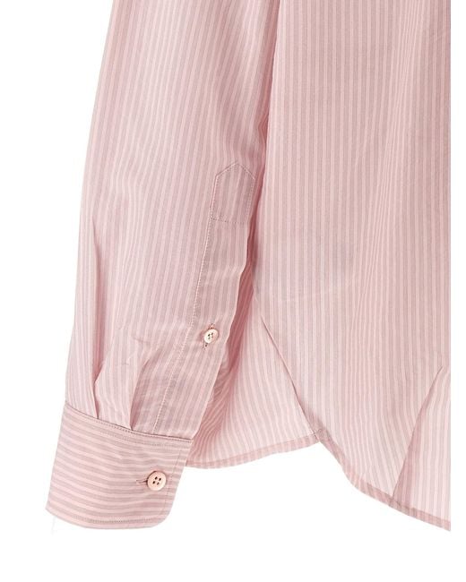 Dries Van Noten Pink Hemd "Casia"