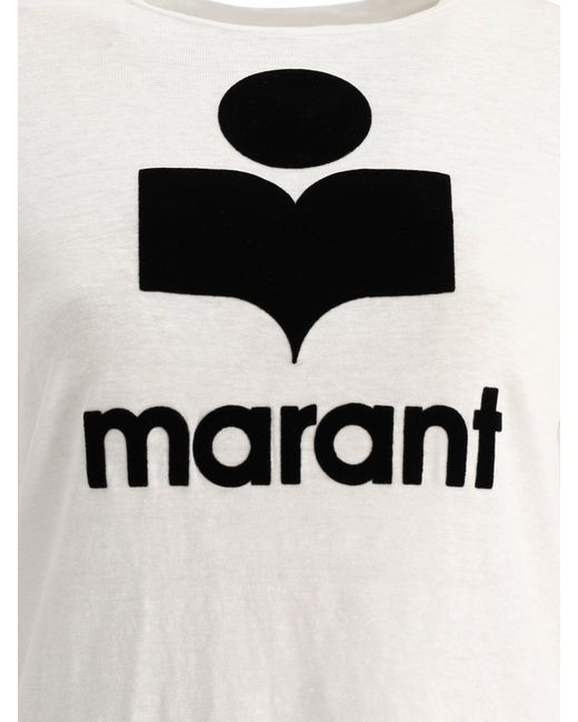Isabel Marant White Isabel marant étoile damen t-shirt