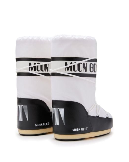 Moon Boot White Water-Resistant Ambidextrous Boots (Sizes 35/38, /41, 42/44, 45/47) for men