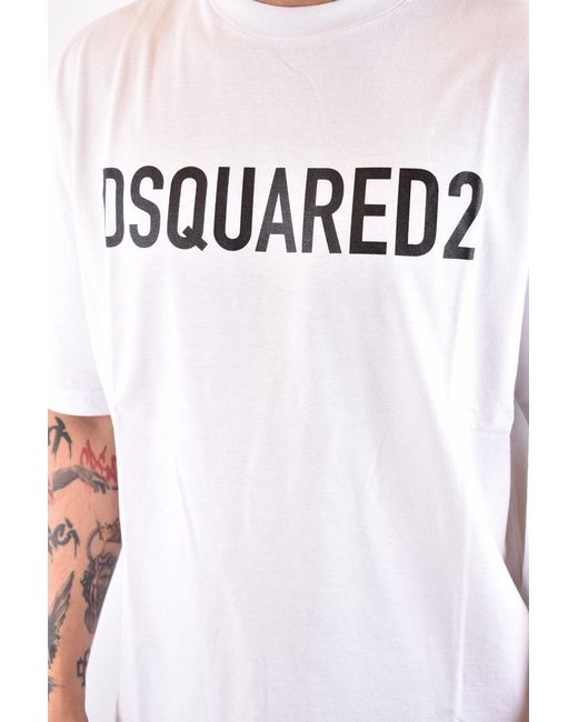 Blanco DSquared² de hombre de color White