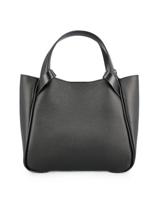 Christian Louboutin Black Bettina Mini Leather Tote