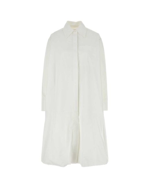 Jil Sander White Dress