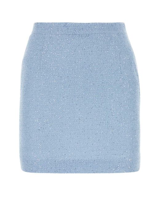 Alessandra Rich Blue Skirts