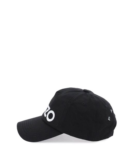 KENZO Logo Baseball Cap in het Black voor heren