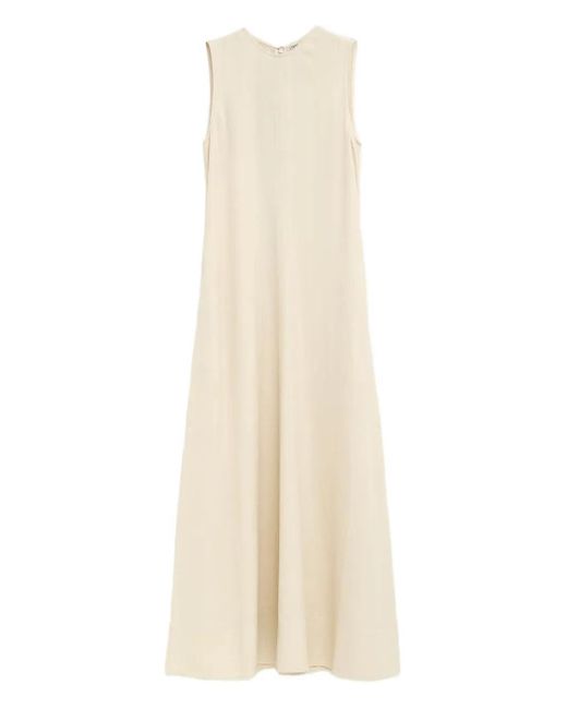 Totême  White Ärmelloses langes Kleid