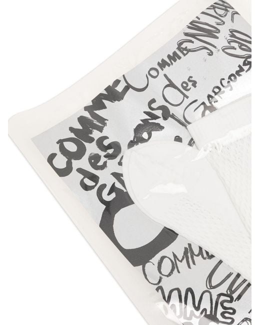 Comme des Garçons White Nylon Socks