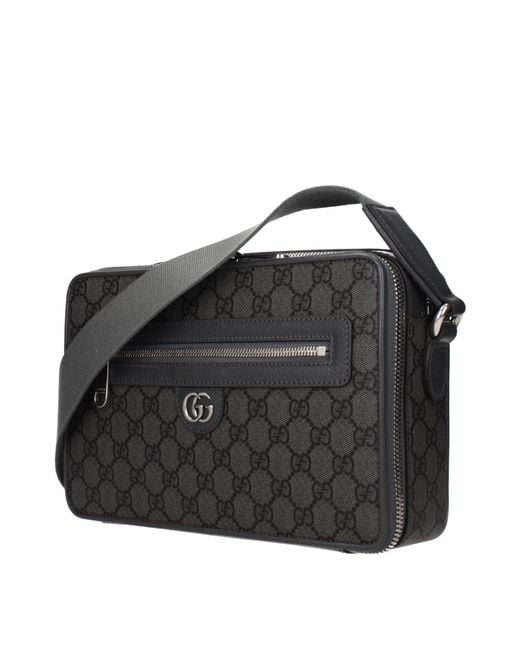 Gucci Black Ophidia Crossbody Bags For Fabric