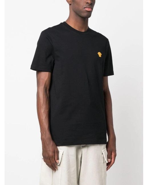 Versace White Medusa Motif T Shirt