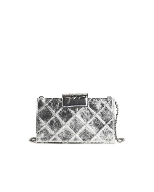 Tory Burch White Leather Crossbody Bag
