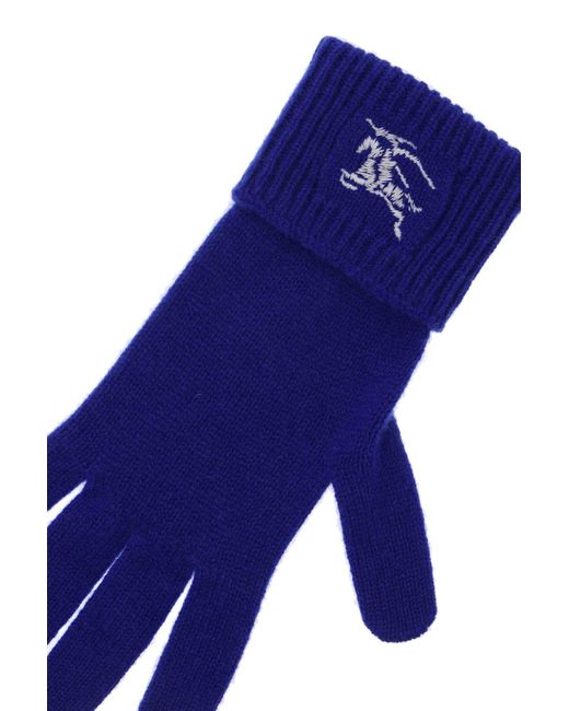 Burberry Cashmere Gloves in Blue für Herren