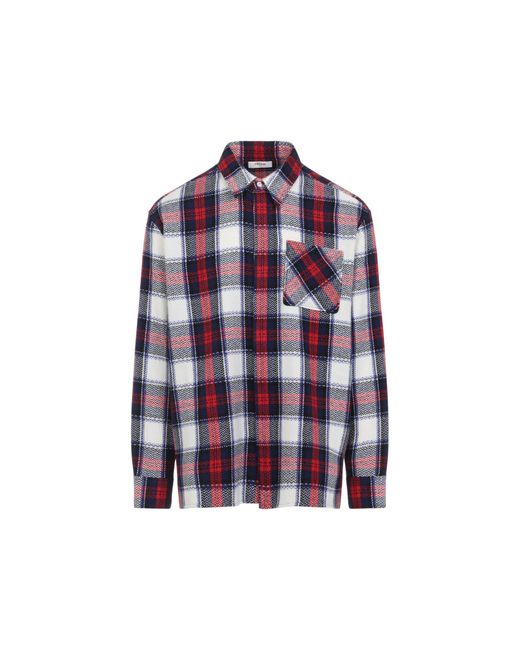 Céline Blue Cashmere Overshirt for men