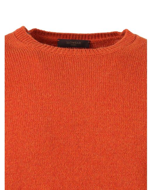 SLOWEAR ZANONE Giro in het Orange voor heren