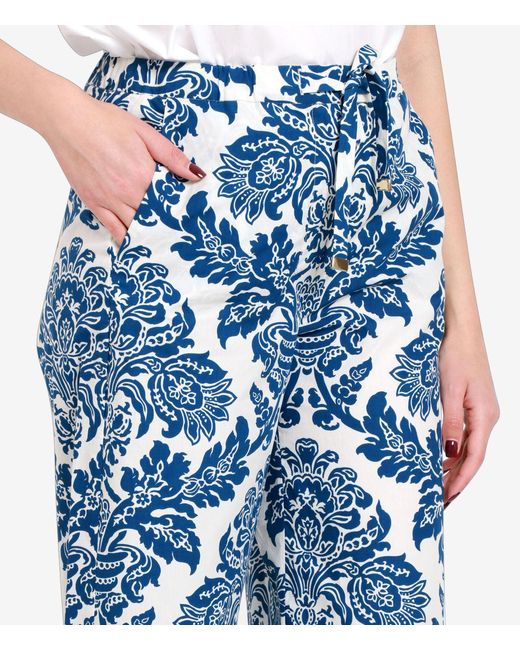 Max Mara Blue Trousers