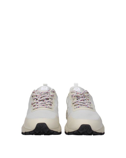 Veja White Sneakers Dekkan Uomo Tessuto/Naturale for men