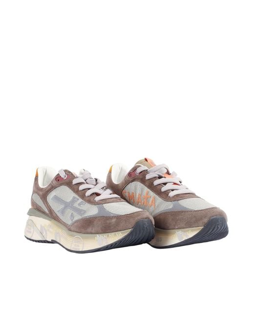 Premiata White Sneakers Moerun Light