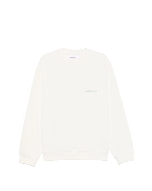 Oamc Peacemaker White Crewneck Dogs Print
