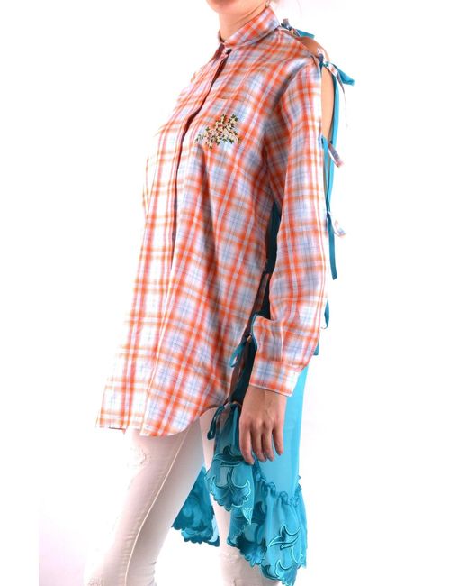 Marco De Vincenzo Orange Shirt