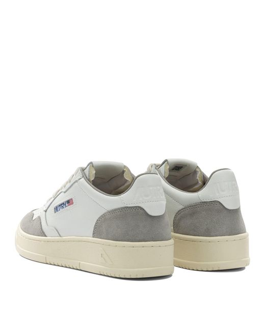 Autry "Medalist Low"-Sneaker in White für Herren