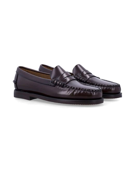 Sebago Black Flat Shoes