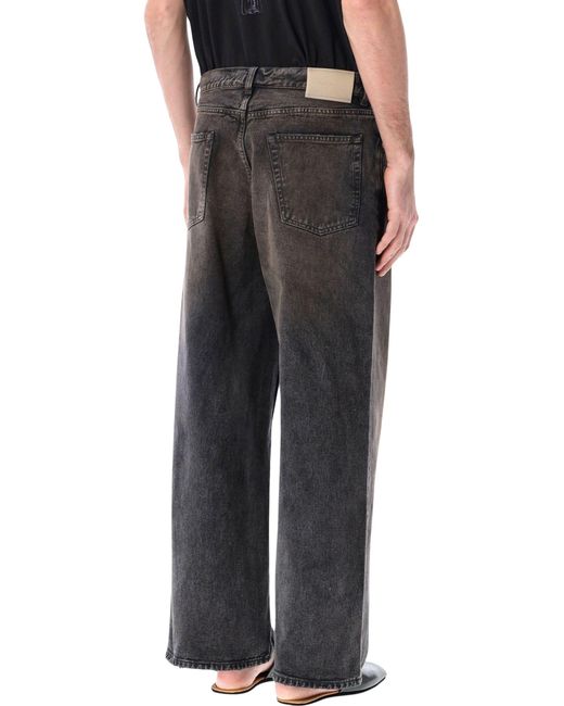 Our Legacy Black Vast Cut Wide-Leg Jeans