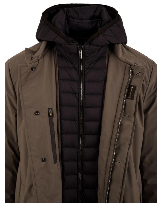 Moorer Coats in het Brown voor heren