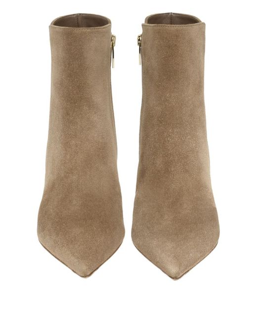 Gianvito Rossi Brown Levy Suede Boots
