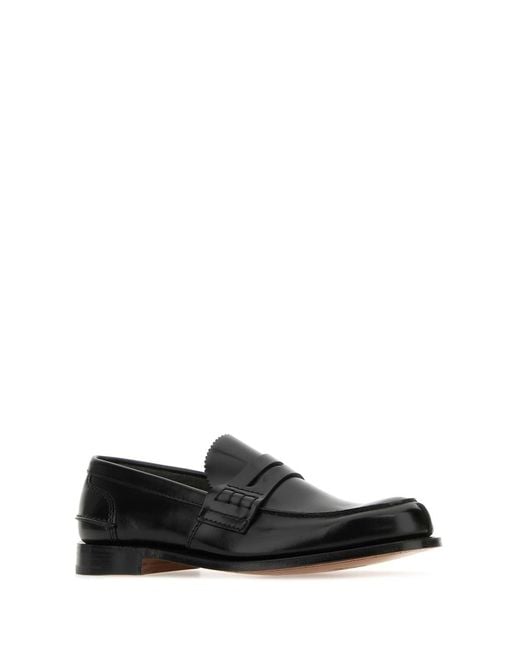 Church's Black Loafers Shoes for men