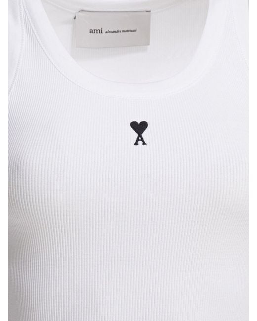 AMI Ami Parijs Topjes in het White