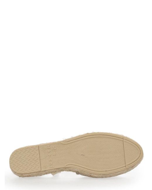 Manebí Pink Multicolour Cotton Flat