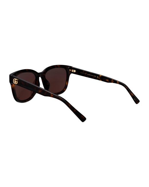 Gucci Brown Havana-Havana- Acetate Sunglasses
