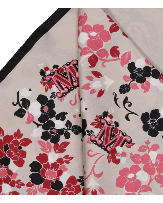 Max Mara Pink Scarfs