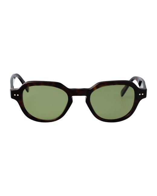 Retrosuperfuture Green Round Sunglasses Bch 3627